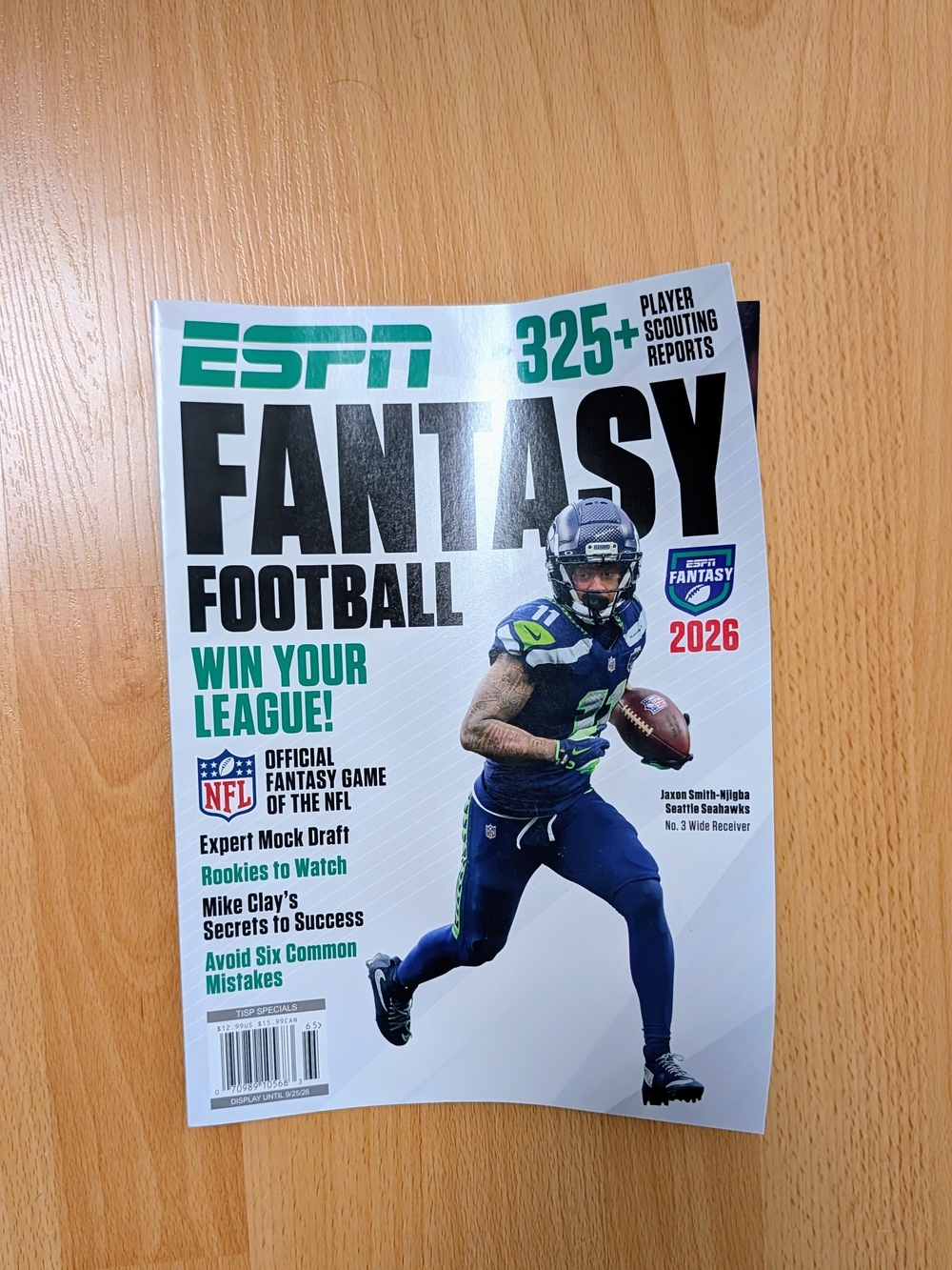 ESPN Fantasy Football 2026 Magazine